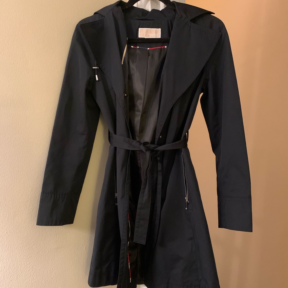 MICHAEL KORS Hooded Raincoat